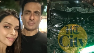 Sonu Sood's wife Sonali Sood meets with accident (Photo: Instagram and HT)