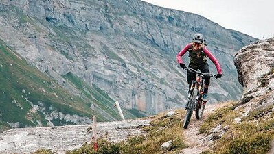 Mountain Biking & E-Biking: Frequently featured as the top destination for mountain biking, Laax boasts of more than 300 km of biking trails to explore. The Runca Trail, one of Switzerland’s longest flow trails snakes through forests and alpine meadows. Mountain Biking & E-Biking: Frequently featured as the top destination for mountain biking, Laax boasts of more than 300 km of biking trails to explore. The Runca Trail, one of Switzerland’s longest flow trails snakes through forests and alpine meadows.