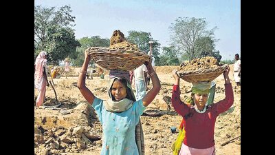 The Centre suspended MGNREGA funding to West Bengal in March 2022, citing widespread irregularities in the scheme’s implementation. (HT Archive) The Centre suspended MGNREGA funding to West Bengal in March 2022, citing widespread irregularities in the scheme’s implementation. (HT Archive)