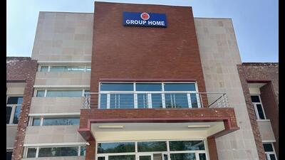 The admission process for the Group Home, located in Sector 31, Chandigarh, began on February 17 this year. (HT Photo)