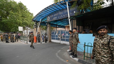 The decision stems from safety concerns due to Tihar jail's proximity to residential areas. (Hindustan Times) The decision stems from safety concerns due to Tihar jail's proximity to residential areas. (Hindustan Times)