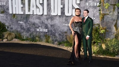 US actress Isabela Merced (L) and British actor Bella Ramsey attend the premiere of HBO's "The Last of Us", Season 2, at the TCL Chinese theatre in Hollywood, California, March 24, 2025. (Photo by Chris DELMAS / AFP) (AFP) US actress Isabela Merced (L) and British actor Bella Ramsey attend the premiere of HBO's "The Last of Us", Season 2, at the TCL Chinese theatre in Hollywood, California, March 24, 2025. (Photo by Chris DELMAS / AFP) (AFP)