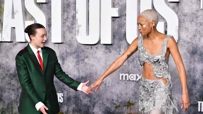 British actor Bella Ramsey (L) and US actress Tati Gabrielle attend the premiere of HBO's "The Last of Us", Season 2, at the TCL Chinese theatre in Hollywood, California, March 24, 2025. (Photo by Chris DELMAS / AFP) (AFP) British actor Bella Ramsey (L) and US actress Tati Gabrielle attend the premiere of HBO's "The Last of Us", Season 2, at the TCL Chinese theatre in Hollywood, California, March 24, 2025. (Photo by Chris DELMAS / AFP) (AFP)