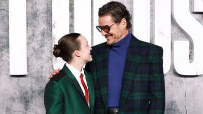 HOLLYWOOD, CALIFORNIA - MARCH 24: (L-R) Bella Ramsey and Pedro Pascal attend the Los Angeles premiere of the HBO original series "The Last of Us" Season 2 at TCL Chinese Theater on March 24, 2025 in Hollywood, California. Matt Winkelmeyer/Getty Images/AFP (Photo by Matt Winkelmeyer / GETTY IMAGES NORTH AMERICA / Getty Images via AFP) (Getty Images via AFP) HOLLYWOOD, CALIFORNIA - MARCH 24: (L-R) Bella Ramsey and Pedro Pascal attend the Los Angeles premiere of the HBO original series "The Last of Us" Season 2 at TCL Chinese Theater on March 24, 2025 in Hollywood, California. Matt Winkelmeyer/Getty Images/AFP (Photo by Matt Winkelmeyer / GETTY IMAGES NORTH AMERICA / Getty Images via AFP) (Getty Images via AFP)