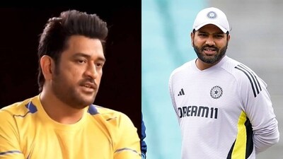 MS Dhoni, Rohit Sharma recently came face-to-face in CSK vs MI IPL 2025 match MS Dhoni, Rohit Sharma recently came face-to-face in CSK vs MI IPL 2025 match