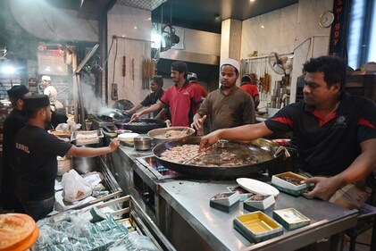 Tunday Kababi, Aminabad (Photo: Mushtaq Khan/HT)