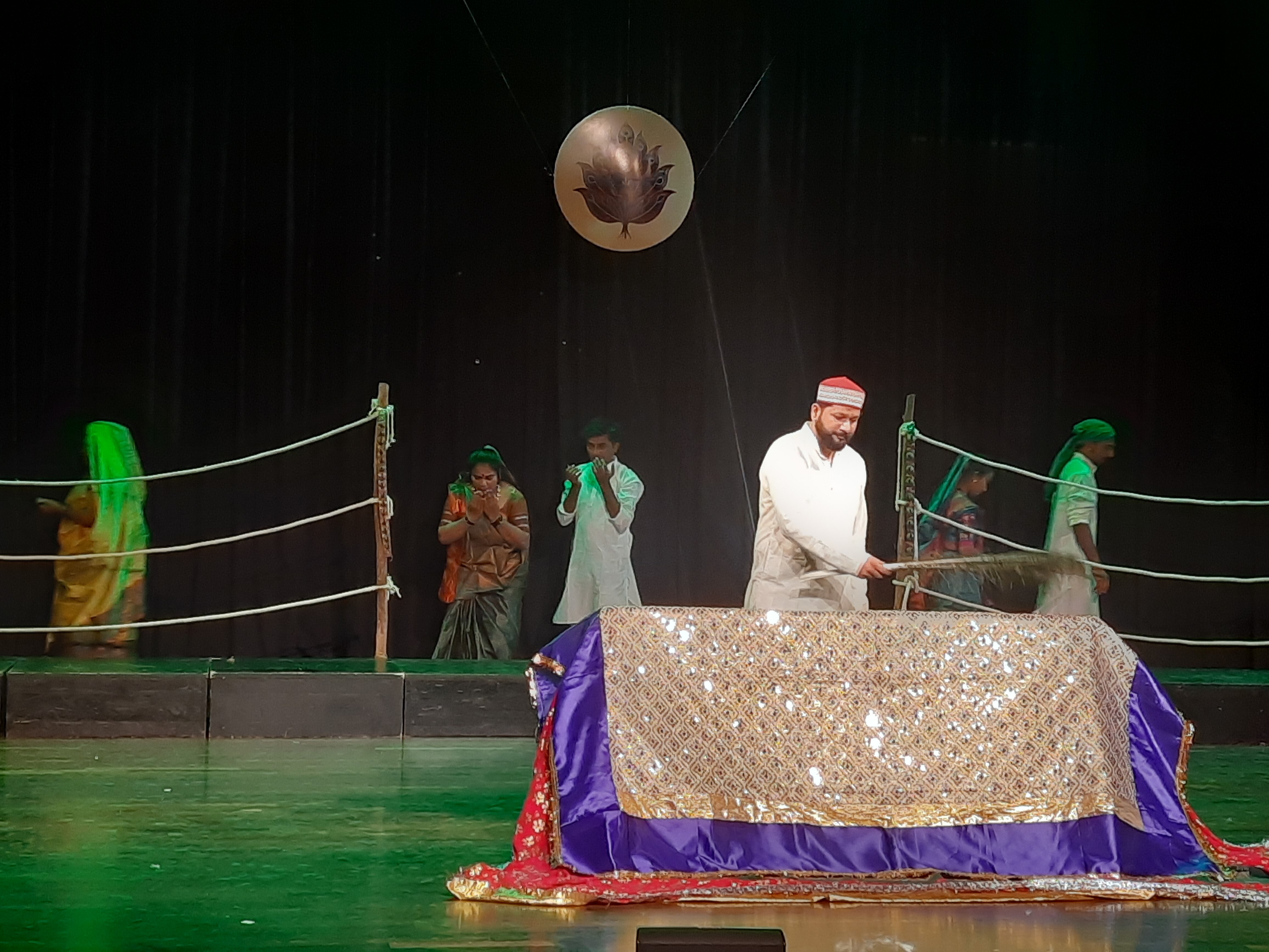 The play ‘Gwale Matwale’ showcased the syncretic practices of the Dhangar Gavli community. (Charumathi Supraja) The play ‘Gwale Matwale’ showcased the syncretic practices of the Dhangar Gavli community. (Charumathi Supraja)