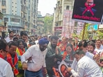Shiv Sena supporters took offence to Kunal Kamra's comments during a stand up act about Eknath Shinde and have vandalised the venue, and launched protests against the comedian