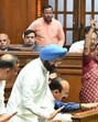 Delhi chief minister Rekha Gupta presents the budget on Tuesday. (Arvind Yadav/HT Photo) Delhi chief minister Rekha Gupta presents the budget on Tuesday. (Arvind Yadav/HT Photo)