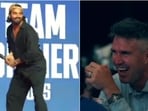 KL Rahul imitates Kevin Pietersen during a DC event KL Rahul imitates Kevin Pietersen during a DC event