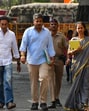Mumbai, India – Jan 24, 2024: NCP MLA Rohit Pawar arrives at party office prior to his appearance before the Directorate of Enforcement (ED) for questioning in connection with its money laundering probe into the alleged Maharashtra State Cooperative Bank scam, in Mumbai, India, on Wednesday, Jan 24, 2024. (Photo by Bhushan Koyande/HT Photo) Mumbai, India – Jan 24, 2024: NCP MLA Rohit Pawar arrives at party office prior to his appearance before the Directorate of Enforcement (ED) for questioning in connection with its money laundering probe into the alleged Maharashtra State Cooperative Bank scam, in Mumbai, India, on Wednesday, Jan 24, 2024. (Photo by Bhushan Koyande/HT Photo)