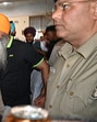 Police personnel take Jagtar Singh Tara to produce him before a local court in connection with the RSS leader Rulda Singh Murder case, in Patiala, Tuesday, March 25, 2025. (PTI Photo)