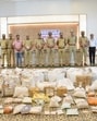 Police said 84 individuals were arrested, and 788 kg of banned substances worth <span class='webrupee'>₹</span>8 crore were seized in the last year. (HT PHOTO) Police said 84 individuals were arrested, and 788 kg of banned substances worth <span class='webrupee'>₹</span>8 crore were seized in the last year. (HT PHOTO)