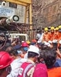 Rescue teams recover one dead body from inside the SLBC tunnel and have shifted it to the Nagarkurnool General Hospital for post-mortem examination (PME), in Nagarkurnool on Tuesday. (ANI) Rescue teams recover one dead body from inside the SLBC tunnel and have shifted it to the Nagarkurnool General Hospital for post-mortem examination (PME), in Nagarkurnool on Tuesday. (ANI)