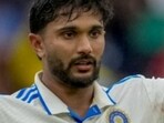 Nitish Kumar Reddy talked about the time Anushka Sharma made sure he got a selfie. Nitish Kumar Reddy talked about the time Anushka Sharma made sure he got a selfie.