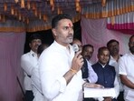MoS Yogesh Kadam slammed comic Kunal Kamra over his alleged joke on Shiv Sena chief Eknath Shinde. MoS Yogesh Kadam slammed comic Kunal Kamra over his alleged joke on Shiv Sena chief Eknath Shinde.