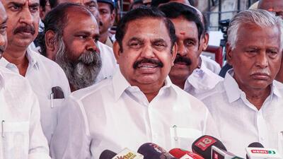 All India Anna Dravida Munnetra Kazhagam (AIADMK) general secretary Edappadi K. Palaniswami (ANI FILE PHOTO) All India Anna Dravida Munnetra Kazhagam (AIADMK) general secretary Edappadi K. Palaniswami (ANI FILE PHOTO)