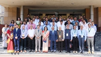 The joint workshop on "Handling Nuclear and Other Radioactive Materials With Indian Security Agencies" is being conducted from March 25 to March 29, 2025, at Amity. (Handout)