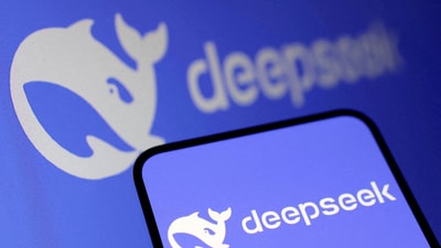 The Deepseek logo is seen in this illustration taken Jan. 27, 2025. (Dado Ruvic/Reuters)