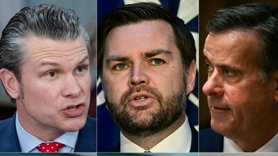 A journalist was added to a Signal chat group with top US officials where plans for strikes on the Houthi in Yemen were being discussed (File Combo/AFP) A journalist was added to a Signal chat group with top US officials where plans for strikes on the Houthi in Yemen were being discussed (File Combo/AFP)
