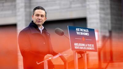 Conservative Party of Canada leader Pierre Poilievre. (REUTERS) Conservative Party of Canada leader Pierre Poilievre. (REUTERS)