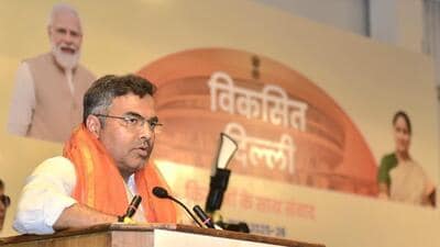 Delhi cabinet minister Parvesh Verma. (Photo from X) Delhi cabinet minister Parvesh Verma. (Photo from X)