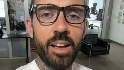 Federal agents recently visited Adam22's home, Wack 100 revealed. (X/Adam22)