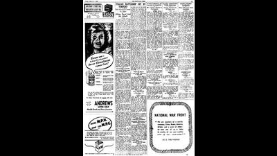 HT This Day: March 27, 1942 -- Indira Nehru married: Many messages and greetings (HT) HT This Day: March 27, 1942 -- Indira Nehru married: Many messages and greetings (HT)