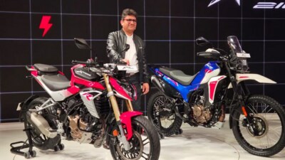 Hero XPulse 210 and Xtreme 250R were launched at Bharat Mobility Global Expo 2025. Hero XPulse 210 and Xtreme 250R were launched at Bharat Mobility Global Expo 2025.