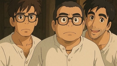 Shyam, Babu Rao and Raju get the Studio Ghibli treatment by OpenAI. Twitter has been flooded with beautiful AI-recreated images of people, their pets, their families, memes and even movie scenes in the iconic style of Japanese animation house, Studio Ghibli. Shyam, Babu Rao and Raju get the Studio Ghibli treatment by OpenAI. Twitter has been flooded with beautiful AI-recreated images of people, their pets, their families, memes and even movie scenes in the iconic style of Japanese animation house, Studio Ghibli.