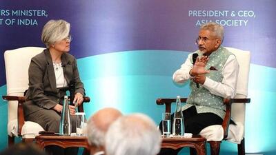 Jaishankar, speaking at an event organised by Asia Society, said there is a “strong business case” for a bilateral trade agreement (BTA) with the US but declined to prejudge the outcome of ongoing talks (X/DrSJaishankar) Jaishankar, speaking at an event organised by Asia Society, said there is a “strong business case” for a bilateral trade agreement (BTA) with the US but declined to prejudge the outcome of ongoing talks (X/DrSJaishankar)