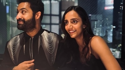 Jr NTR celebrated his wife Lakshmi Pranathi's birthday in Japan. Jr NTR celebrated his wife Lakshmi Pranathi's birthday in Japan.
