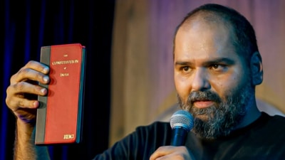 Kunal Kamra has asked the Mumbai Police for a week's time to appear before it in connection with the case. (Instagram/KunalKamra) Kunal Kamra has asked the Mumbai Police for a week's time to appear before it in connection with the case. (Instagram/KunalKamra)