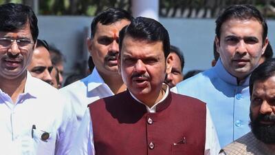 Mumbai, India. Mar 26, 2025: Maharashtra Chief Minister Devendra Fadnavis attended the last day of the Assembly session at the Maharashtra Legislative Assembly. Mumbai, India. Mar 26, 2025. (Photo by HT Photo) Mumbai, India. Mar 26, 2025: Maharashtra Chief Minister Devendra Fadnavis attended the last day of the Assembly session at the Maharashtra Legislative Assembly. Mumbai, India. Mar 26, 2025. (Photo by HT Photo)