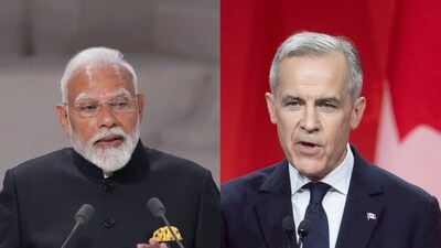 Prime Minister Narendra Modi and Canadian counterpart Mark Carney (PTI,AP) Prime Minister Narendra Modi and Canadian counterpart Mark Carney (PTI,AP)