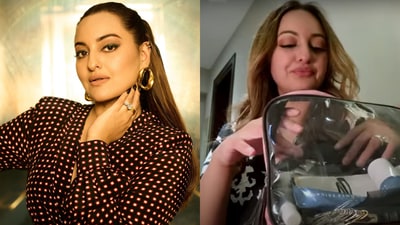 Steal these hydrating essentials from Sonakshi Sinha's skincare kit and keep your skin healthy. (Sonakshi Sinha) Steal these hydrating essentials from Sonakshi Sinha's skincare kit and keep your skin healthy. (Sonakshi Sinha)