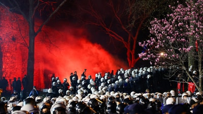 The government of President Recep Tayyip Erdogan has responded with a harsh crackdown, and an Istanbul court has held seven journalists who were covering the protests in detention. International institutions and human rights groups have harshly criticised the detentions as well as the violent altercations between demonstrators and security officers. (REUTERS)
