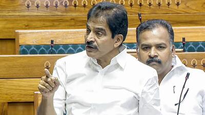 The PAC led by Congress lawmaker KC Venugopal suggested the government to review “streamlining the return filing process by consolidating forms and reducing the frequency of filings where possible.” (Sansad TV) The PAC led by Congress lawmaker KC Venugopal suggested the government to review “streamlining the return filing process by consolidating forms and reducing the frequency of filings where possible.” (Sansad TV)