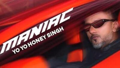 The poster of Yo Yo Honey Singh’s song ‘Maniac’. (Facebook) The poster of Yo Yo Honey Singh’s song ‘Maniac’. (Facebook)
