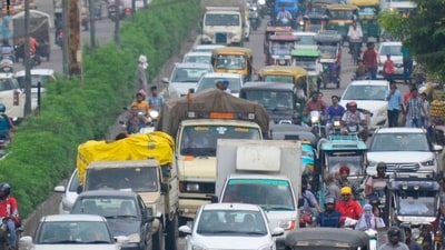 An accident near Belagavi triggered a massive traffic jam on Bengaluru - Pune Highway. (Pic for representation) An accident near Belagavi triggered a massive traffic jam on Bengaluru - Pune Highway. (Pic for representation)