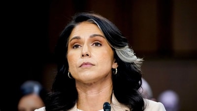 Tulsi Gabbard, director of National Intelligence, during a Senate Intelligence Committee hearing in Washington, DC, US, on Tuesday, March 25, 2025. (Bloomberg) Tulsi Gabbard, director of National Intelligence, during a Senate Intelligence Committee hearing in Washington, DC, US, on Tuesday, March 25, 2025. (Bloomberg)