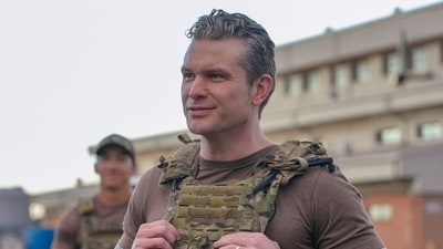 U.S. Secretary of Defense Pete Hegseth (via REUTERS)