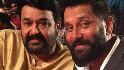 Vikram is a self-professed Mohanlal fan, but says his wife is a 'bigger fan' of the Malayalam superstar. Vikram is a self-professed Mohanlal fan, but says his wife is a 'bigger fan' of the Malayalam superstar.