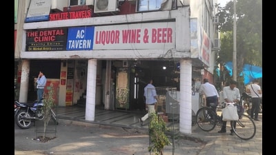 With the current financial year ending at midnight on March 31, existing licensees will also be required to wrap up their operations, leading to no liquor sale at vends for at least three days in the new fiscal. (HT) With the current financial year ending at midnight on March 31, existing licensees will also be required to wrap up their operations, leading to no liquor sale at vends for at least three days in the new fiscal. (HT)