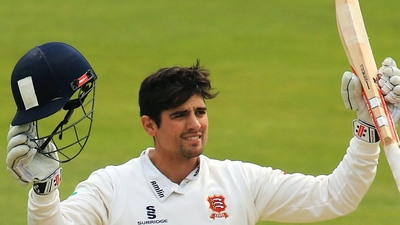 England's legendary batsman, Sir Alastair Cook, has announced his return to competitive cricket. (X )