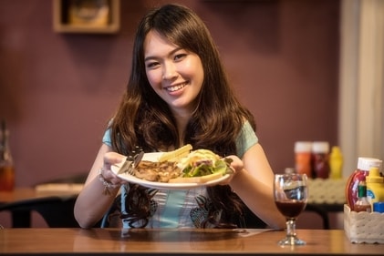 You can follow the practice of mindful eating which will help slow down your eating pace. Try putting your fork down between bites, chewing thoroughly, and avoiding distractions while you eat.&nbsp;
