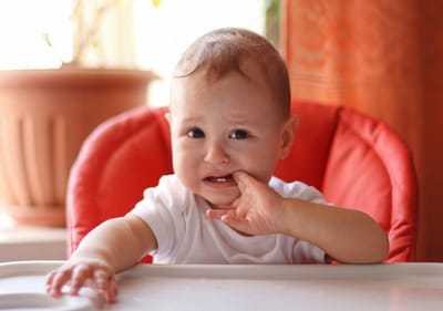Babies experience discomfort during teething period. (Shutterstock) Babies experience discomfort during teething period. (Shutterstock)