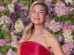 Cast member Renee Zellweger attends the world premiere of the film "Bridget Jones: Mad About the Boy" at Leicester Square in London, Britain, January 29, 2025. REUTERS/Isabel Infantes
