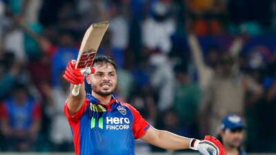 Ashutosh won the match for DC with a six in the last over and finished unbeaten on 66 off 31 balls. (ANI) Ashutosh won the match for DC with a six in the last over and finished unbeaten on 66 off 31 balls. (ANI)