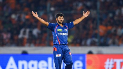 For LSG, Shardul Thakur took four wickets. (Surjeet Yadav) For LSG, Shardul Thakur took four wickets. (Surjeet Yadav)